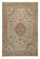 Täbriz - 40 Raj Teppich 194x290cm - Perserteppich - sand