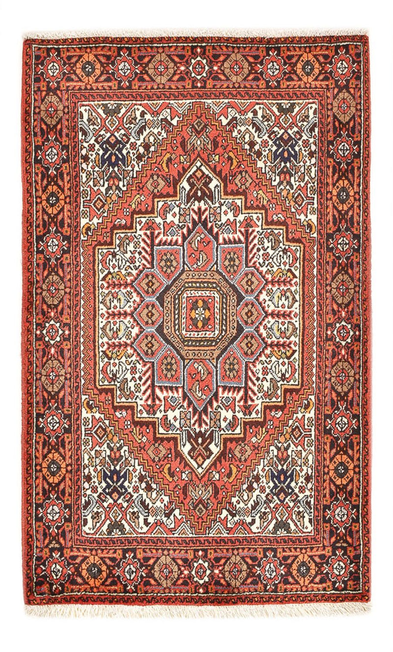 Gholtogh Teppich 75x123cm - Perserteppich - hellrot