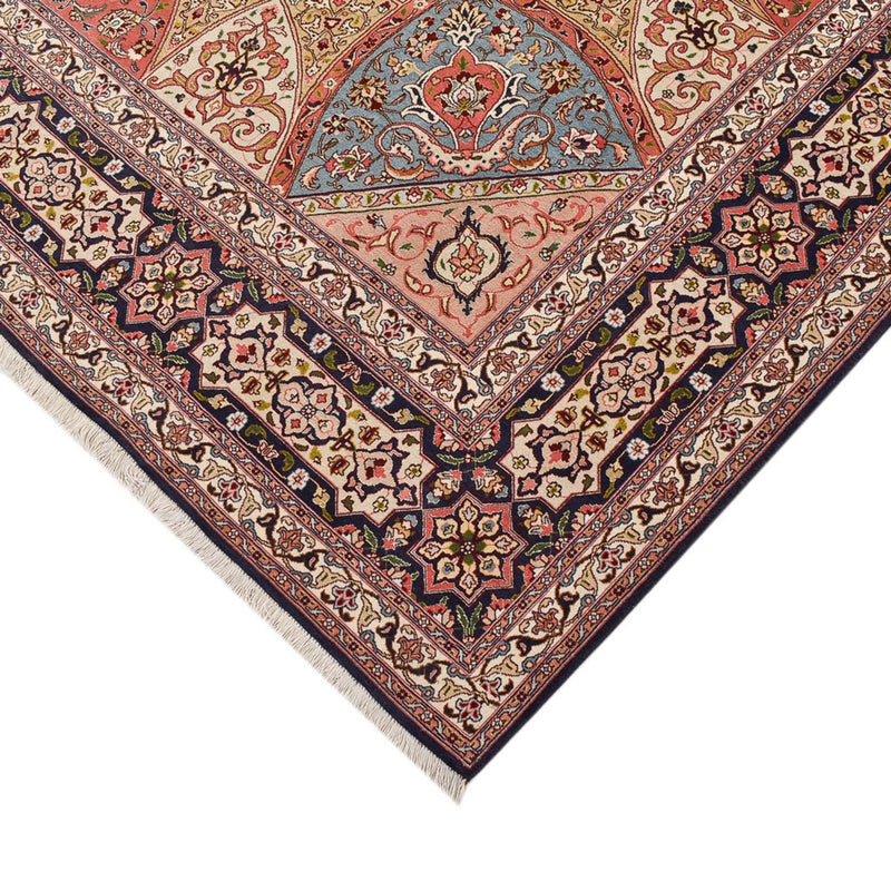 Täbriz - 50 Raj Teppich 248x254cm - Perserteppich - dunkelbeige