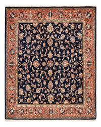 Sarough Teppich 136x170cm - Perserteppich - dunkelblau – product image