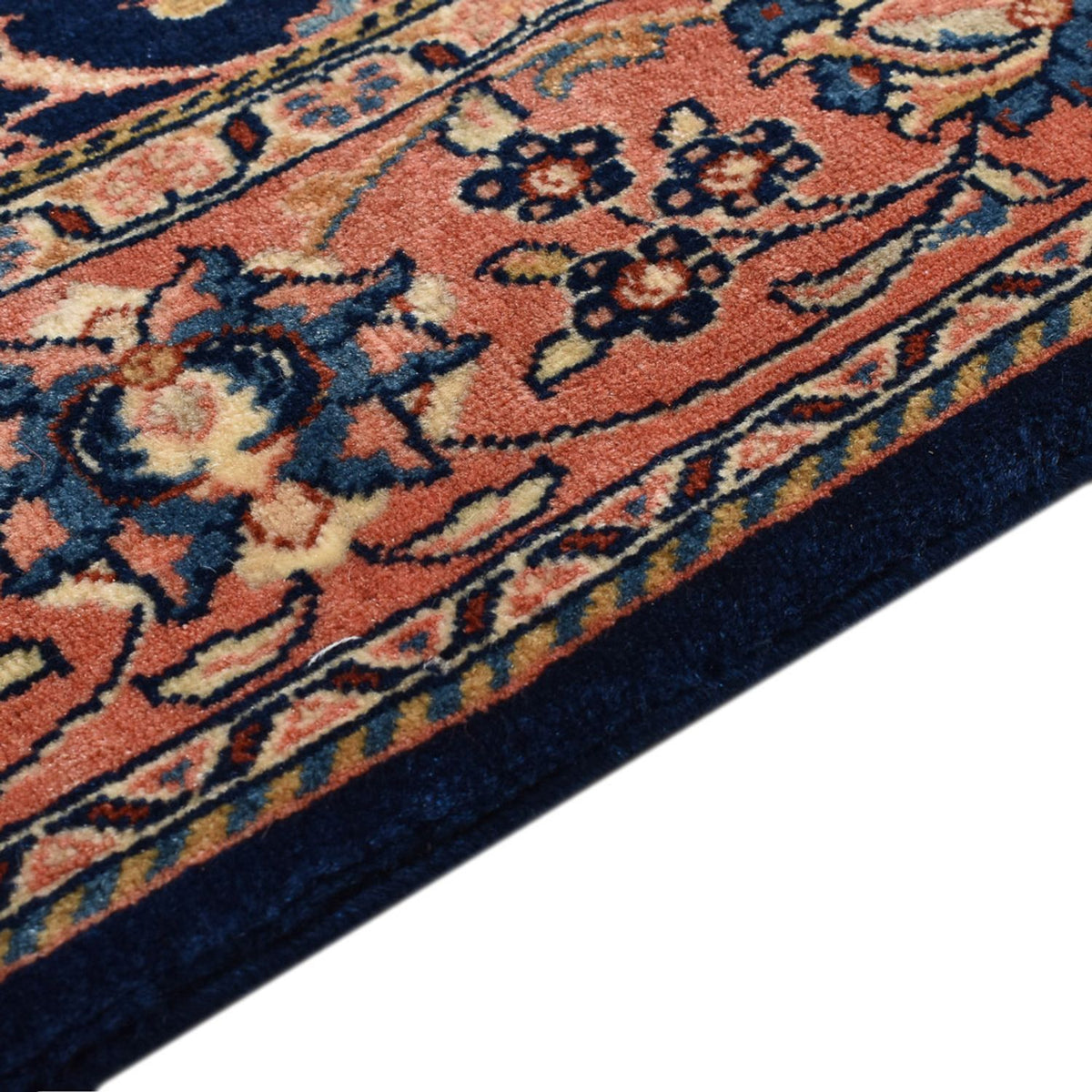 Sarough Teppich 136x170cm - Perserteppich - dunkelblau