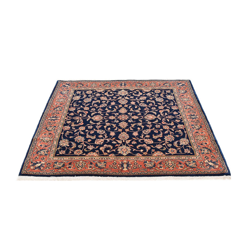 Sarough Teppich 136x170cm - Perserteppich - dunkelblau
