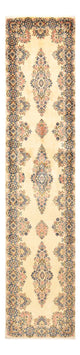 Rafsanjan Teppich 85x390cm - Perserteppich - beige