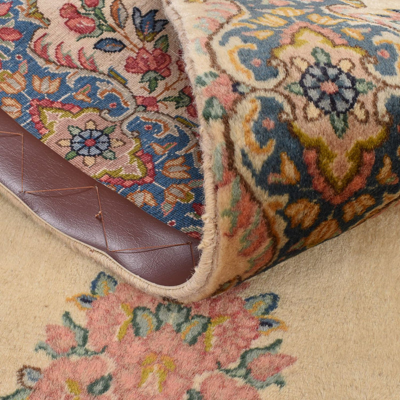 Rafsanjan Teppich 85x390cm - Perserteppich - beige