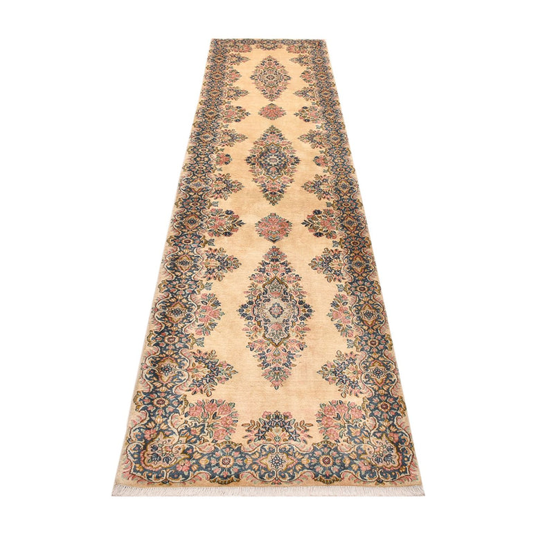 Rafsanjan Teppich 85x390cm - Perserteppich - beige