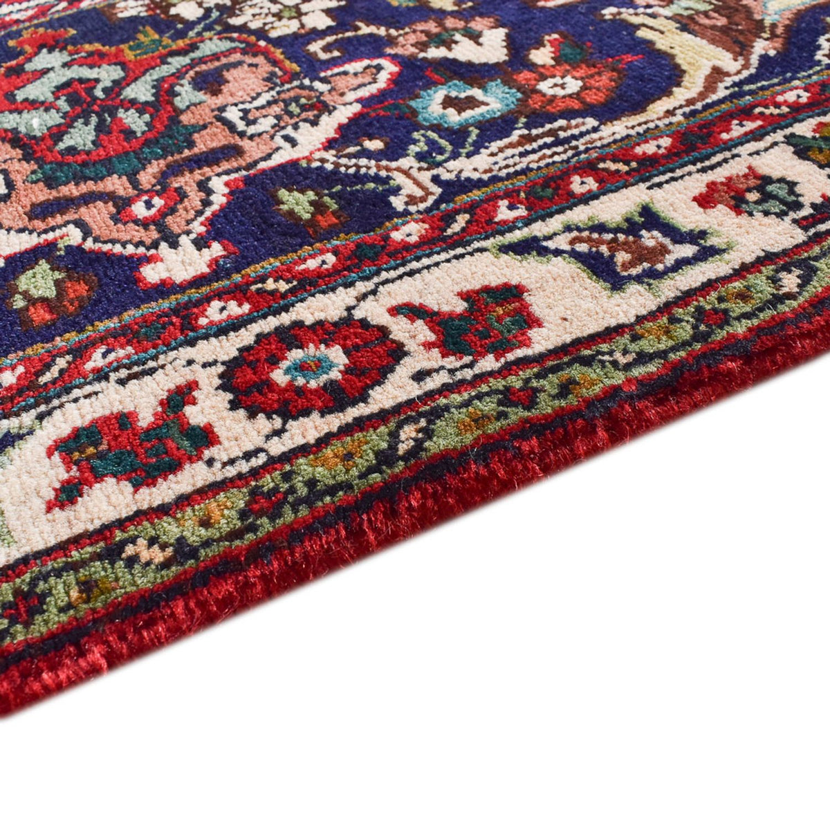 Täbriz - 40 Raj Teppich 300x387cm - Perserteppich - rot