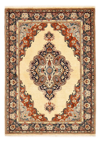 Keshan Teppich 108x151cm - Perserteppich - mehrfarbig