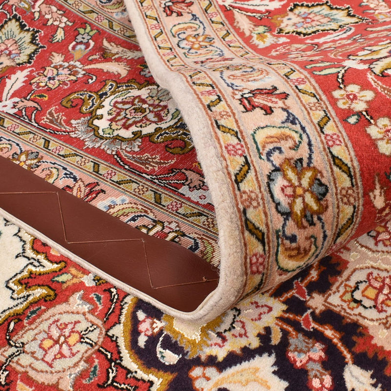 Täbriz - 50 Raj Teppich 203x305cm - Perserteppich - beige