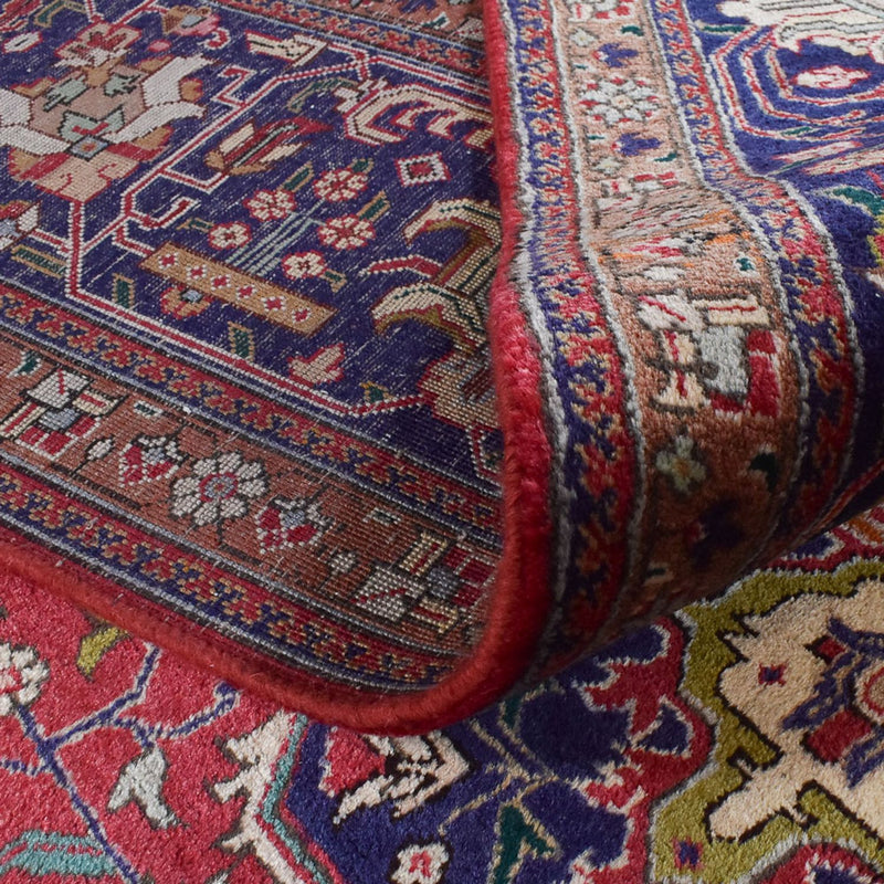 Täbriz - 40 Raj Teppich 300x402cm - Perserteppich - hellrot