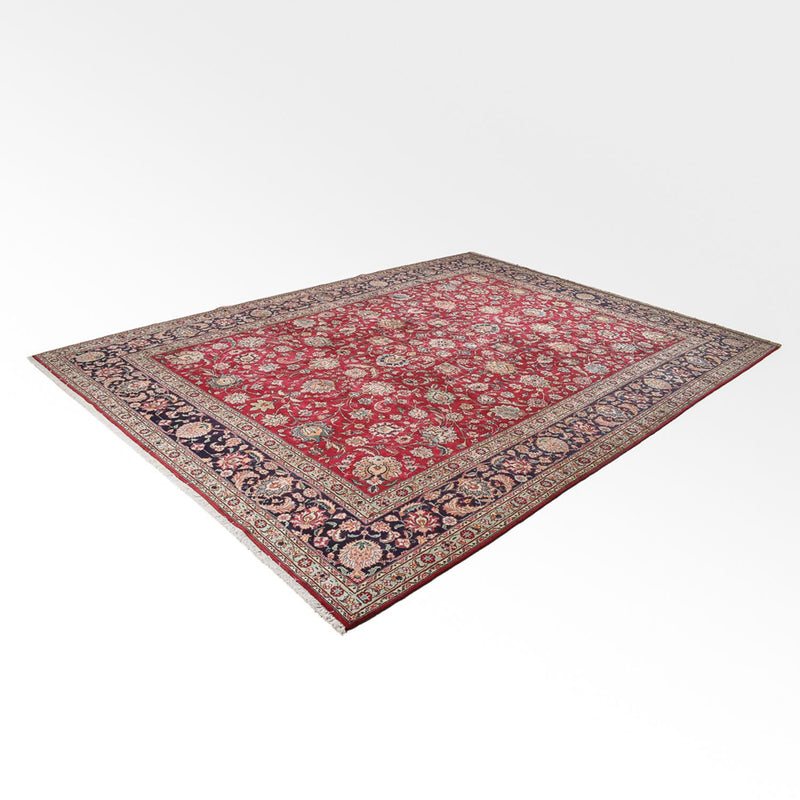 Täbriz - 40 Raj Teppich 290x400cm - Perserteppich - rot