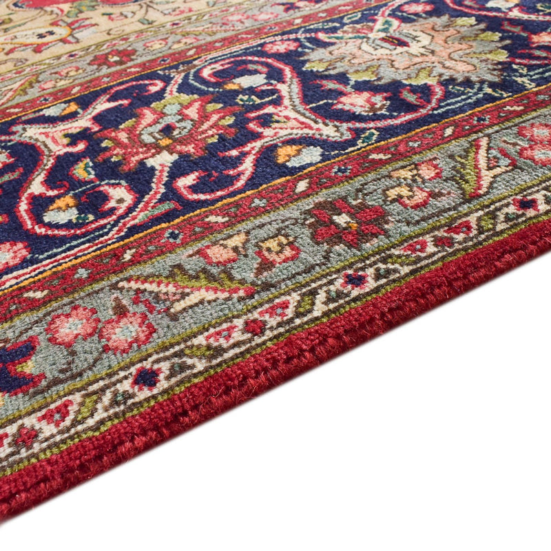 Täbriz - 40 Raj Teppich 310x400cm - Perserteppich - rot