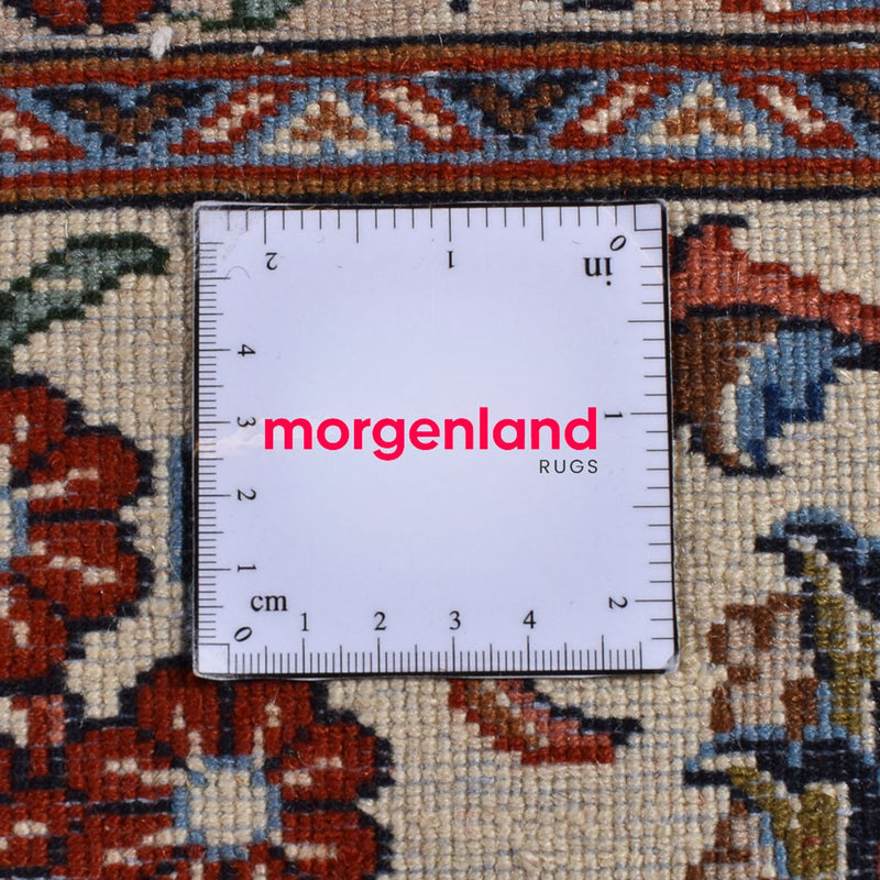 Golpayegan Teppich 201x297cm - Perserteppich - dunkelrot