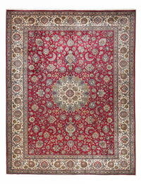 Täbriz - 40 Raj Teppich 318x418cm - Perserteppich - rot – product image