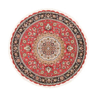 Täbriz - 50 Raj Teppich 150x150cm - Perserteppich - rot – product image
