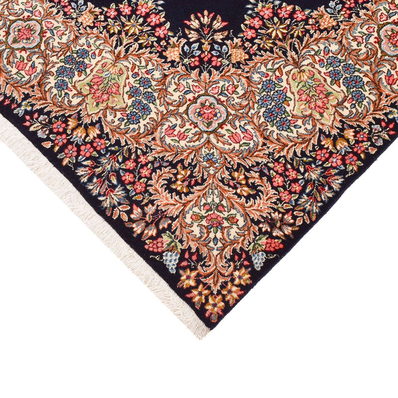 Rafsanjan Teppich 150x236cm - Perserteppich - dunkelblau