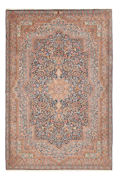 Rafsanjan Teppich 200x300cm - Perserteppich - dunkelblau