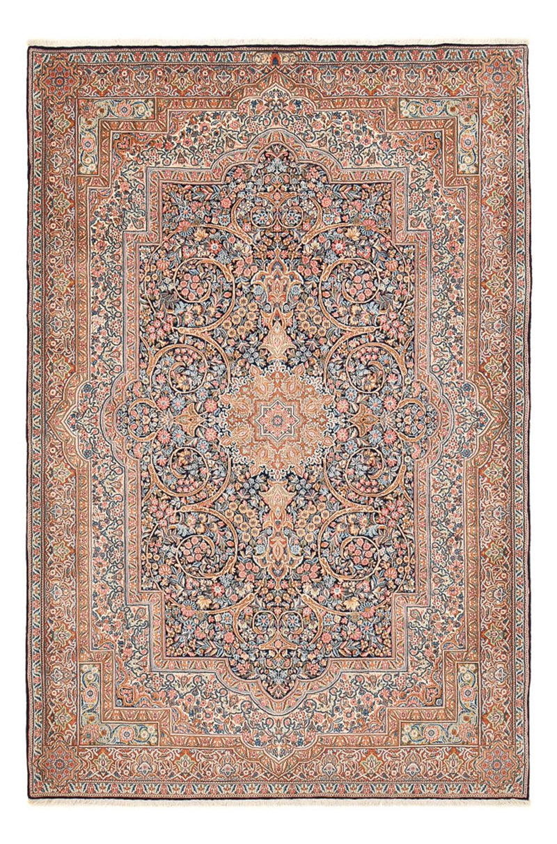 Rafsanjan Teppich 200x300cm - Perserteppich - dunkelblau