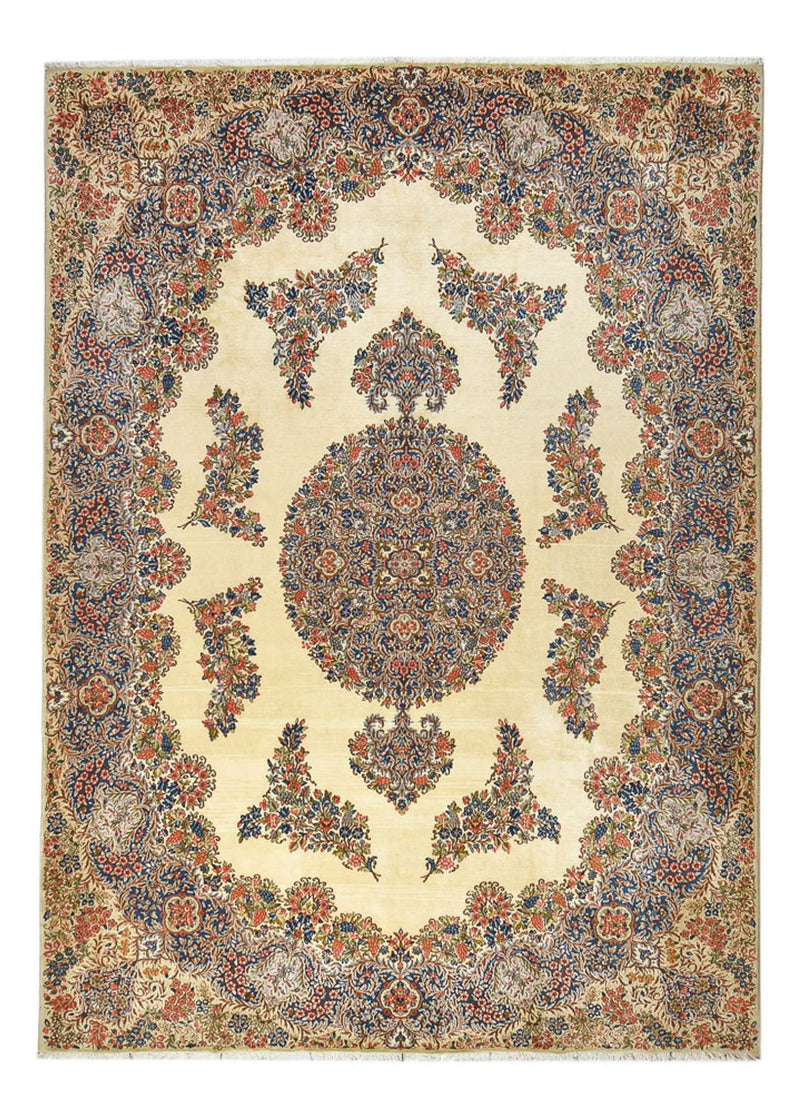 Täbriz - 40 Raj Teppich 250x347cm - Perserteppich - mehrfarbig