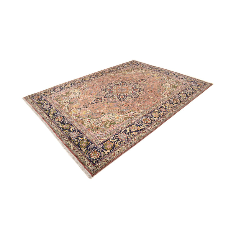 Täbriz - 40 Raj Teppich 254x350cm - Perserteppich - lachs