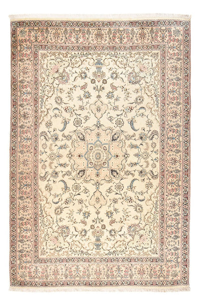 Täbriz - 40 Raj Teppich 188x290cm - Perserteppich - beige