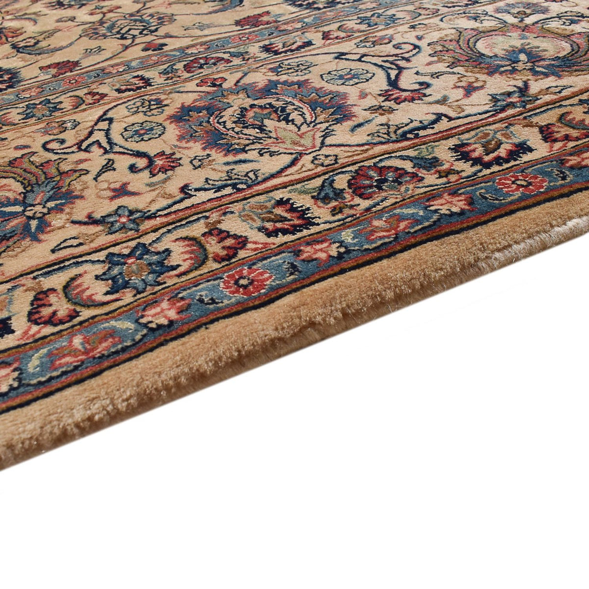 Maschad Teppich 255x342cm - Perserteppich - dunkelbeige