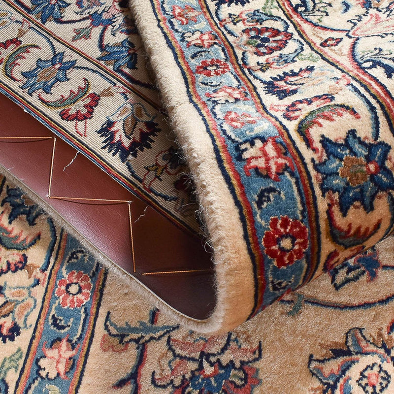 Maschad Teppich 255x342cm - Perserteppich - dunkelbeige
