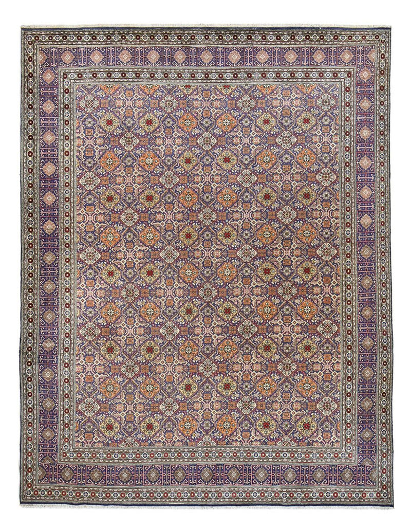 Täbriz - 40 Raj Teppich 312x400cm - Perserteppich - hellbraun