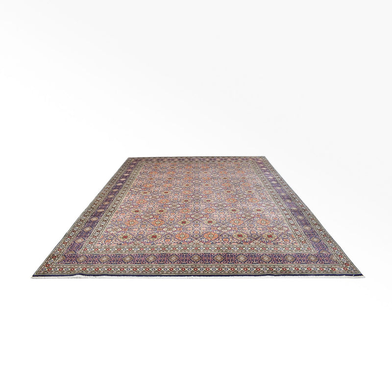 Täbriz - 40 Raj Teppich 312x400cm - Perserteppich - hellbraun