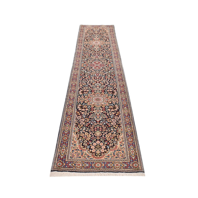 Rafsanjan Teppich 78x396cm - Perserteppich - dunkelbeige