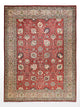Täbriz - 40 Raj Teppich 292x390cm - Perserteppich - rot