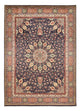 Täbriz - 40 Raj Teppich 300x410cm - Perserteppich - dunkelblau