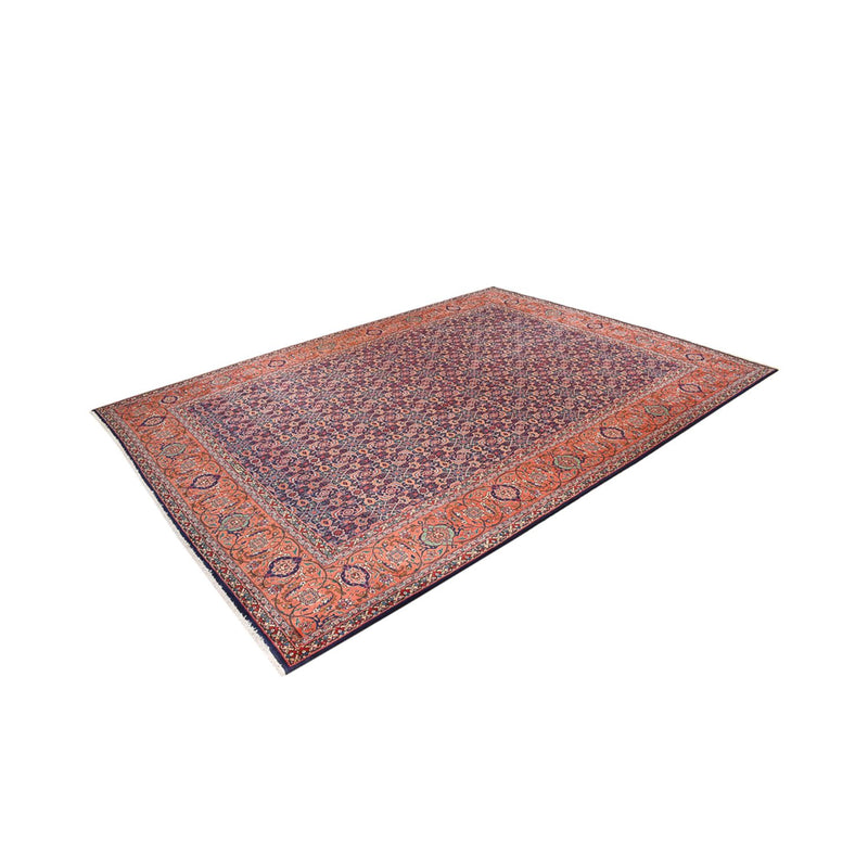 Täbriz - 40 Raj Teppich 278x373cm - Perserteppich - bordeauxrot