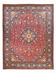 Täbriz - 40 Raj Teppich 308x402cm - Perserteppich - rot
