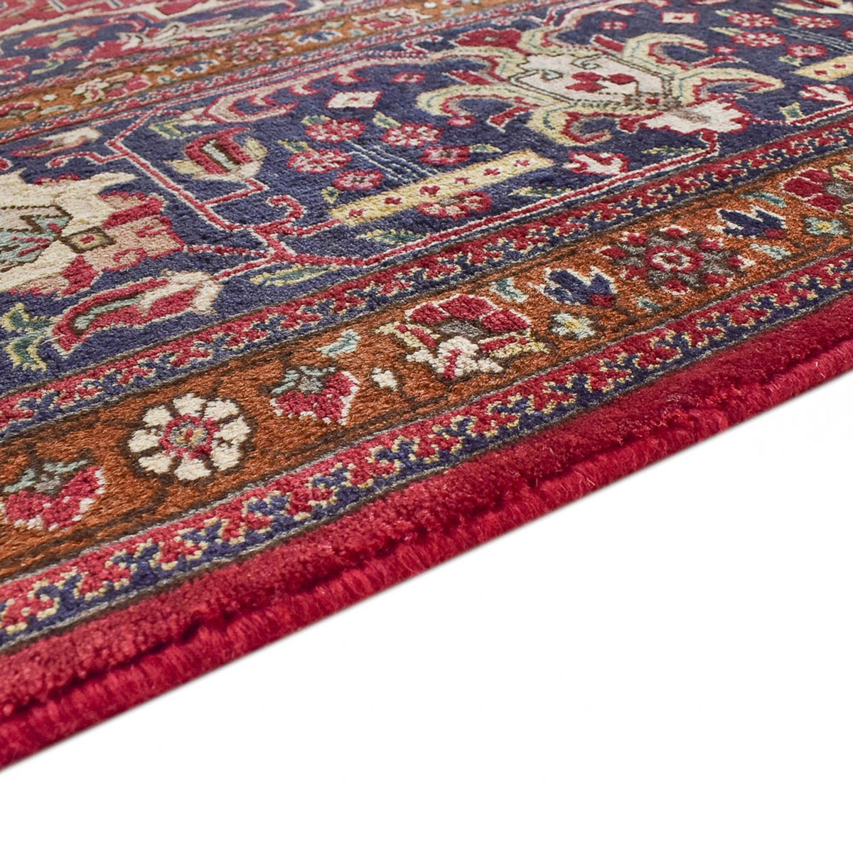 Täbriz - 40 Raj Teppich 308x402cm - Perserteppich - rot