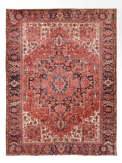 Heriz Teppich 290x396cm - Perserteppich - hellrot