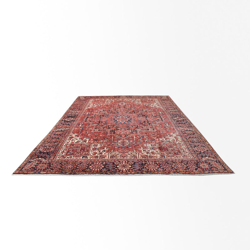 Heriz Teppich 290x396cm - Perserteppich - hellrot