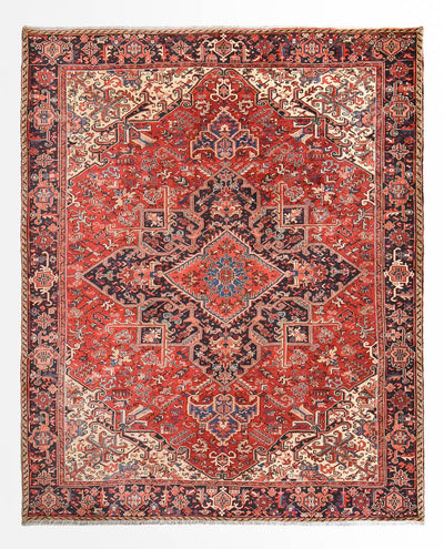 Heriz Teppich 297x378cm - Perserteppich - rot