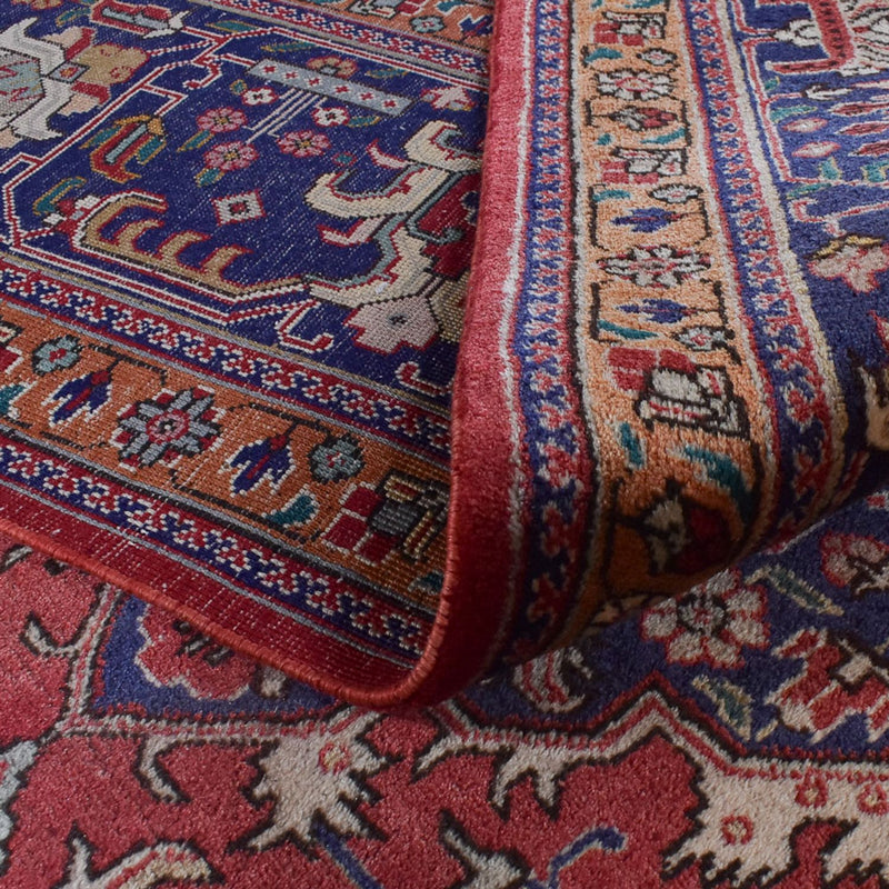 Täbriz - 40 Raj Teppich 304x396cm - Perserteppich - rot