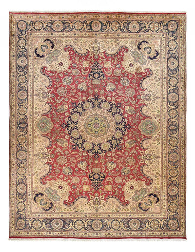 Täbriz - 40 Raj Teppich 297x398cm - Perserteppich - mehrfarbig