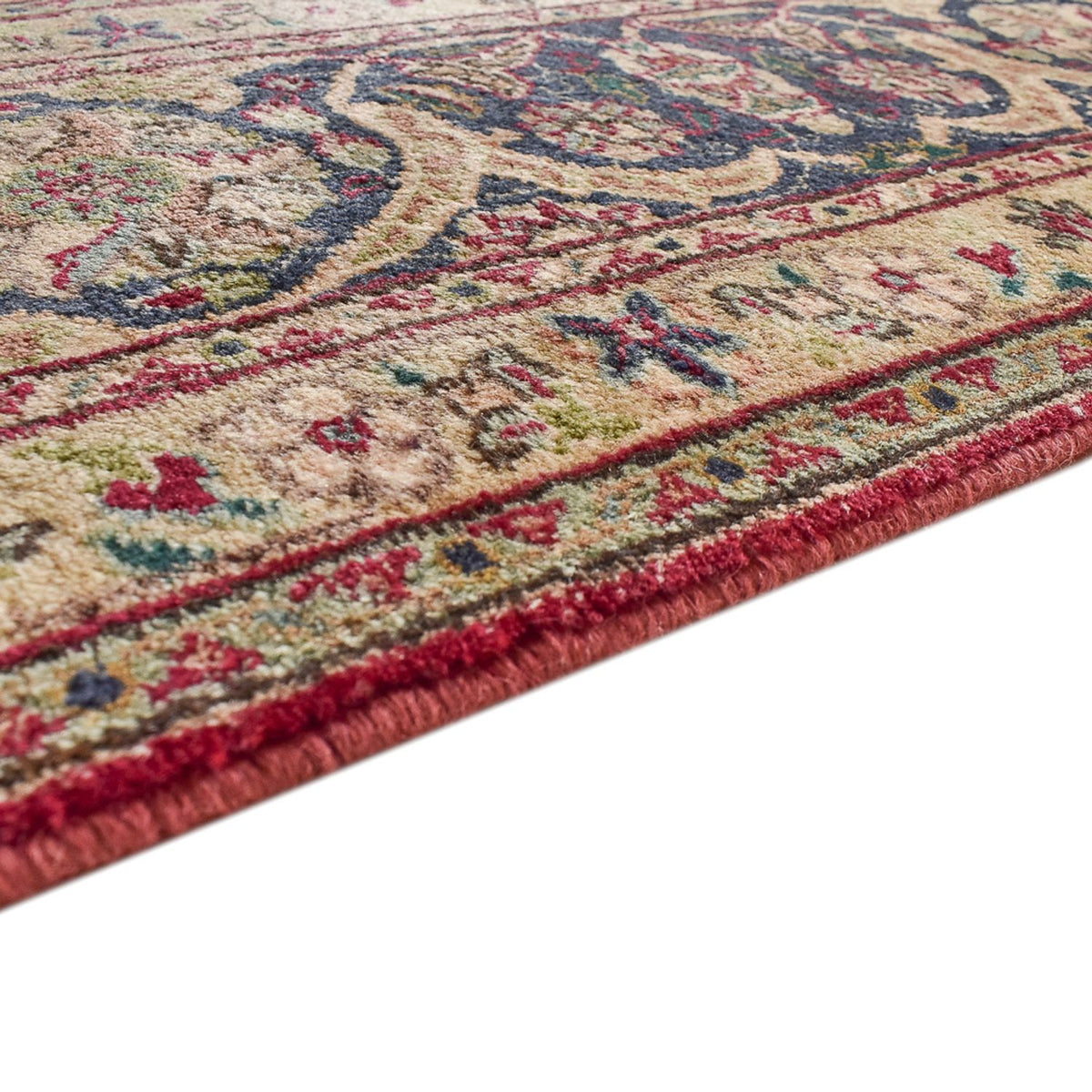 Täbriz - 40 Raj Teppich 297x398cm - Perserteppich - mehrfarbig