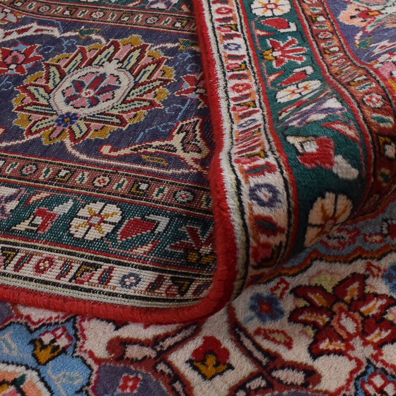 Täbriz - 40 Raj Teppich 300x408cm - Perserteppich - rot
