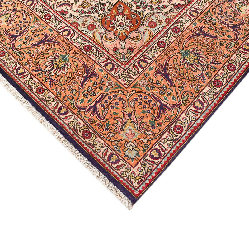 Täbriz - 40 Raj Teppich 295x405cm - Perserteppich - beige