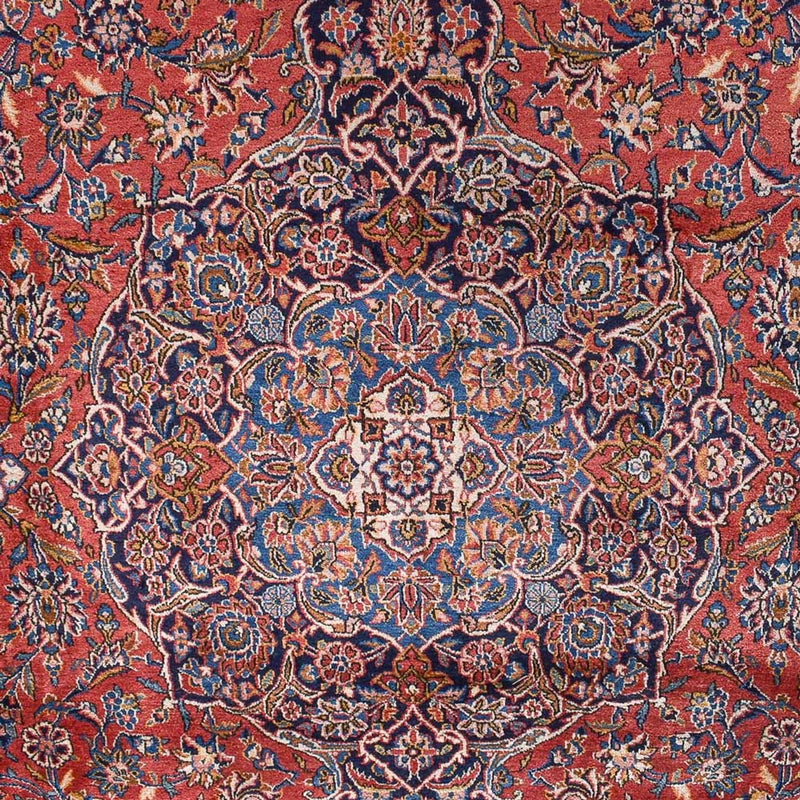 Keshan Teppich 333x445cm - Perserteppich - hellrot