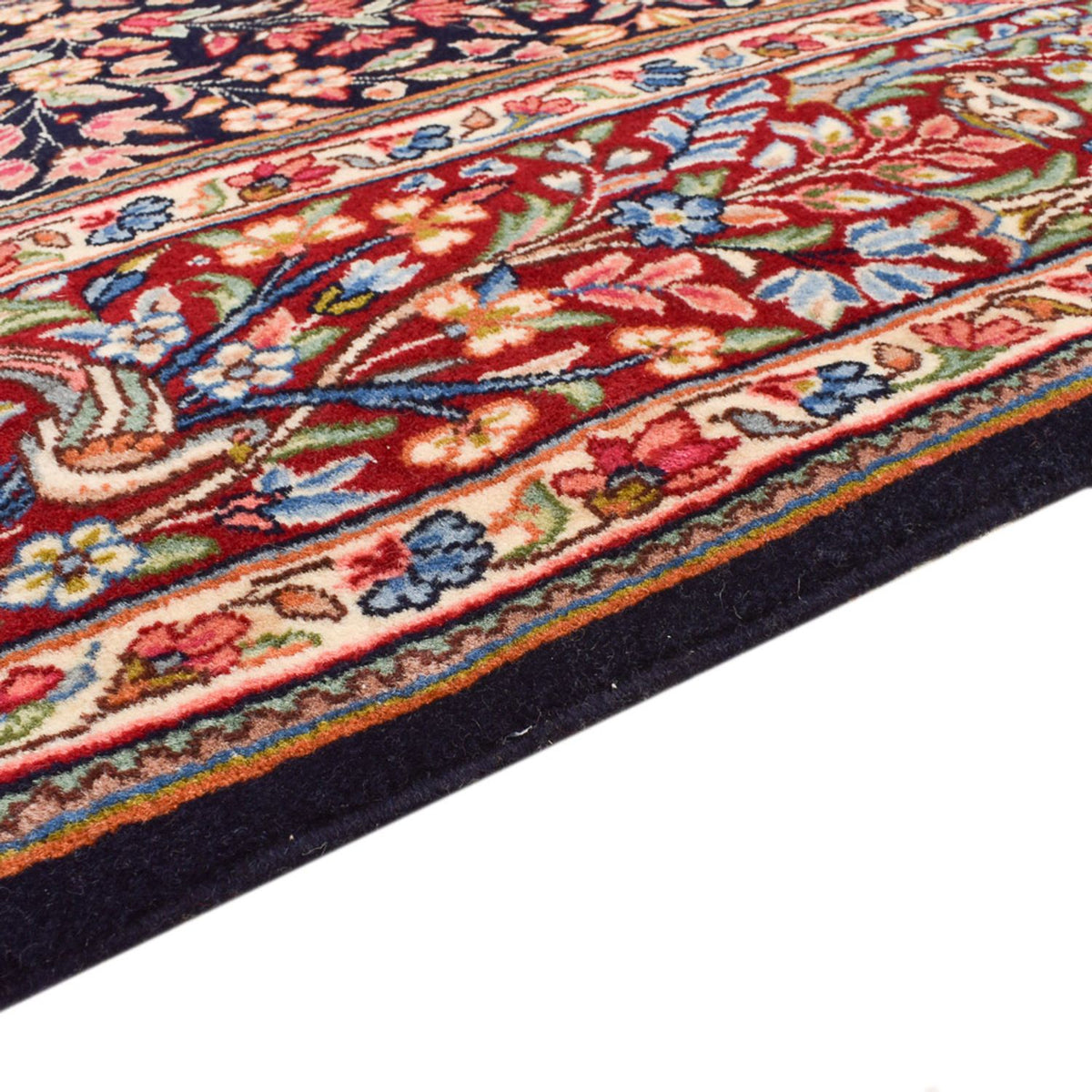 Rafsanjan Teppich 182x273cm - Perserteppich - rost