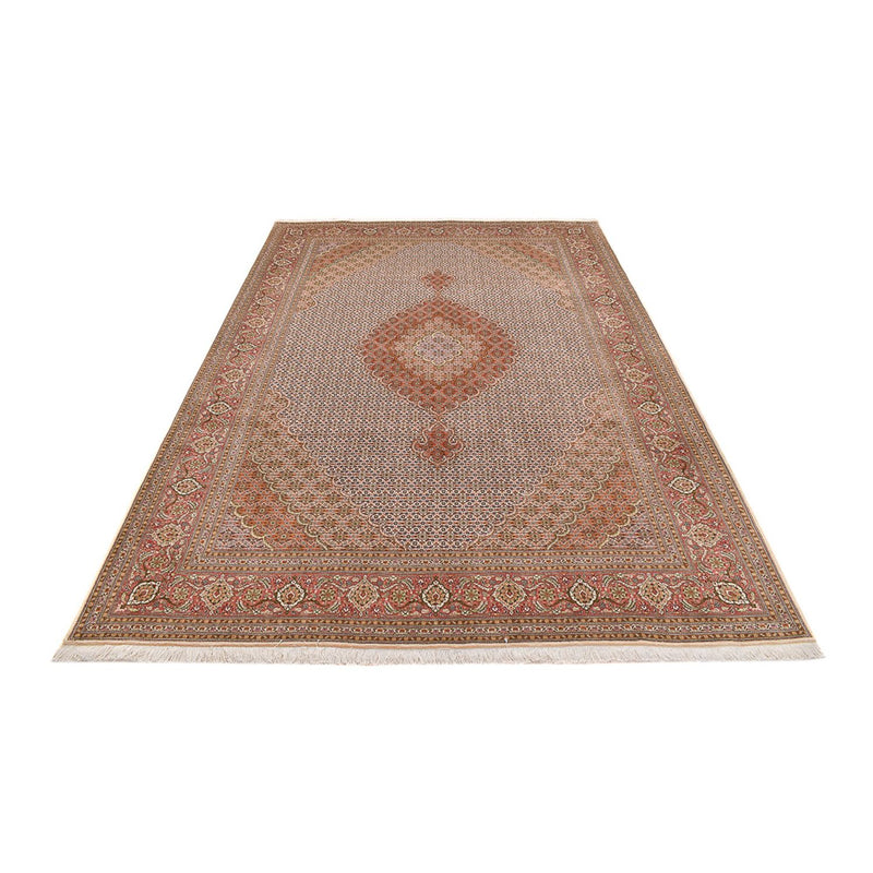 Täbriz - 50 Raj Teppich 205x304cm - Perserteppich - rost