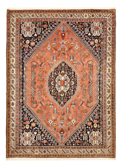 Kaschkuli Teppich 152x202cm - Perserteppich - hellrot