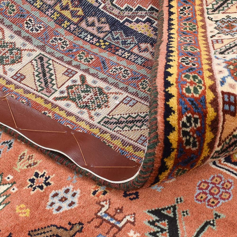 Kaschkuli Teppich 152x202cm - Perserteppich - hellrot