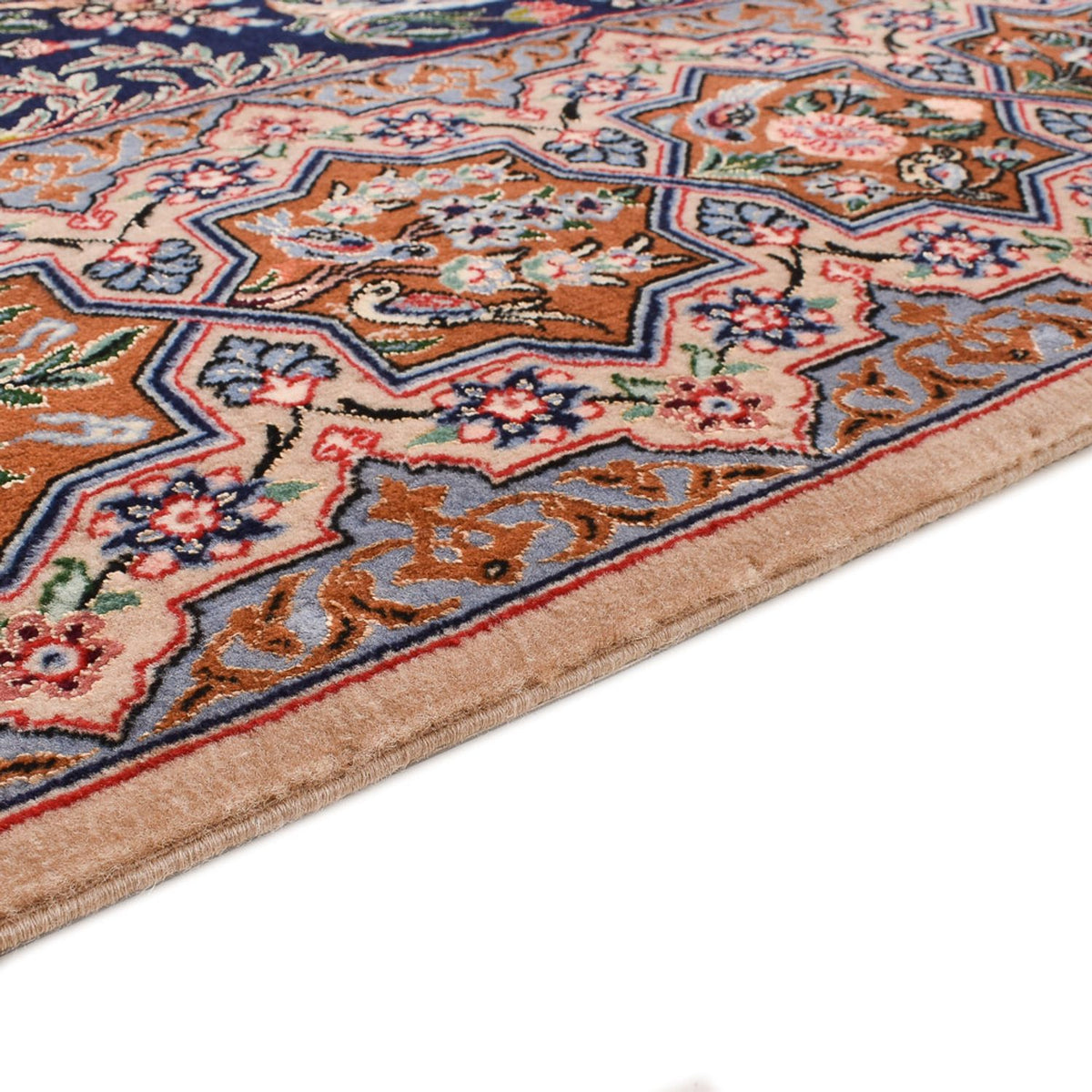 Isfahan Teppich 159x238cm - Perserteppich - dunkelblau