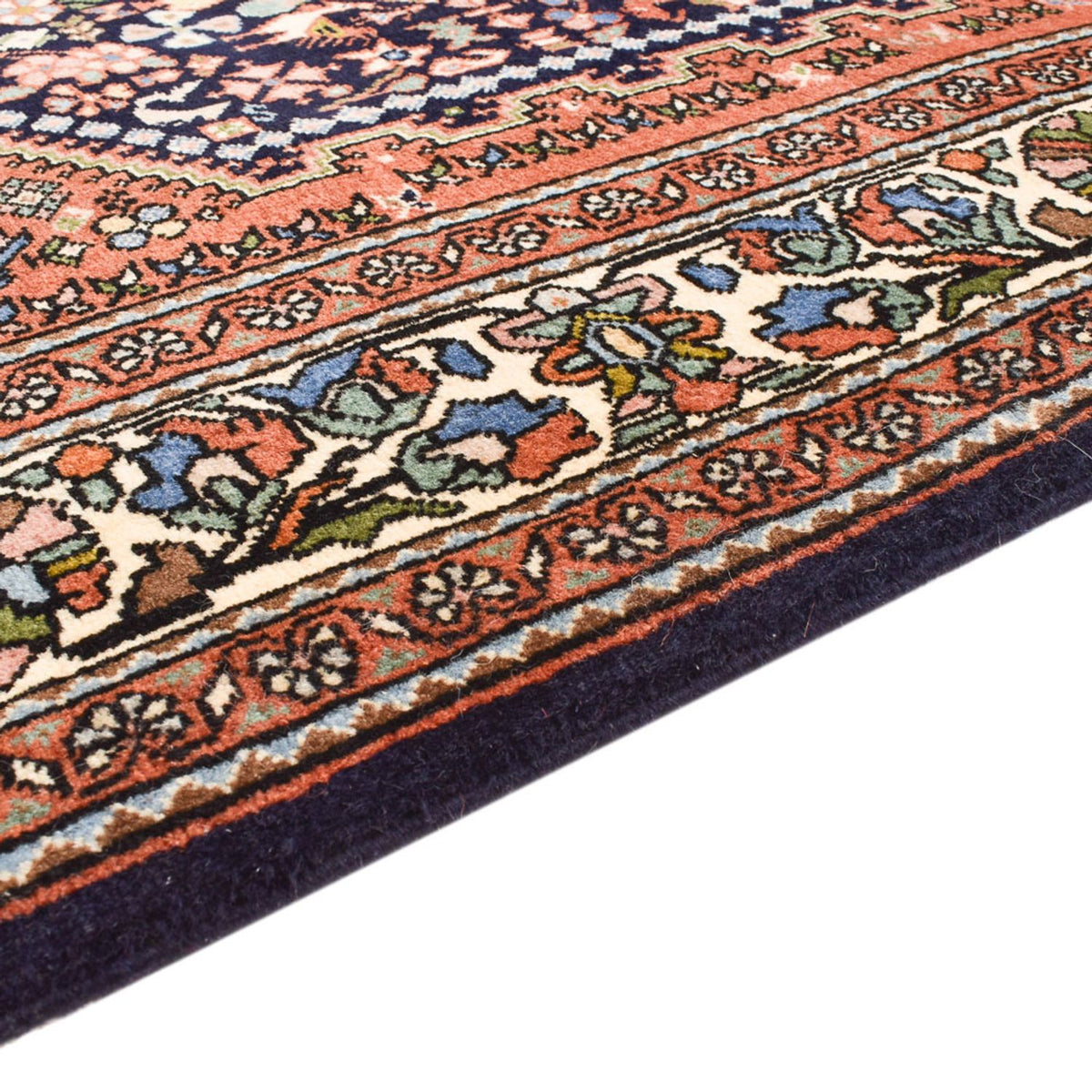Kaschkuli Teppich 150x202cm - Perserteppich - dunkelblau