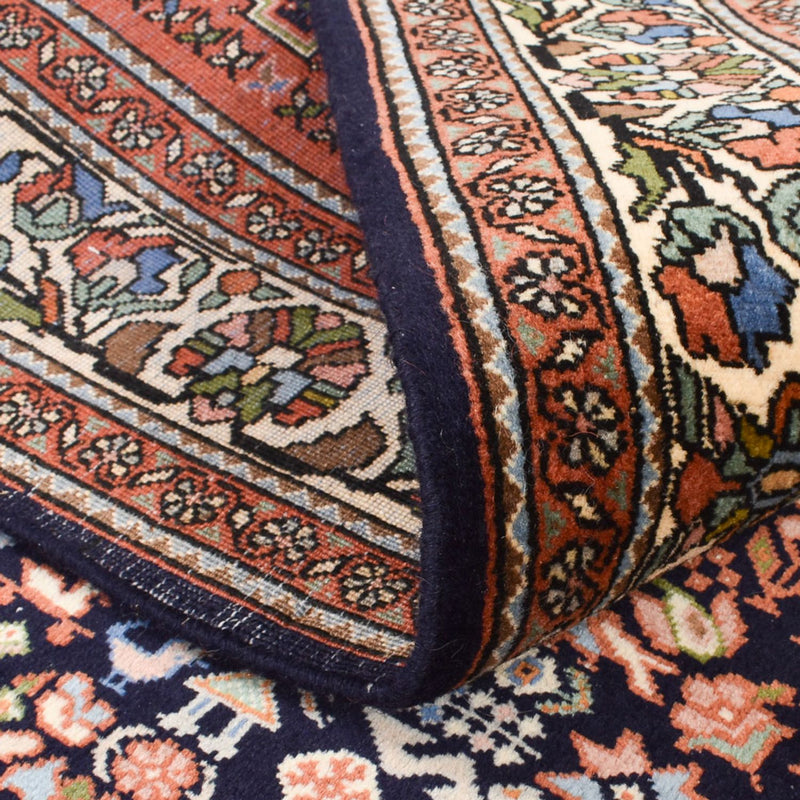Kaschkuli Teppich 150x202cm - Perserteppich - dunkelblau